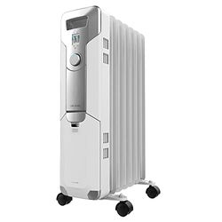 Cecotec ReadyWarm 7000 Space Elektrische Olie Radiator. 7 Modules, Laag stroomverbruik, 1500 W, 3 niveaus, Kabelopvang, Beveiliging, Wielen, 15 m2