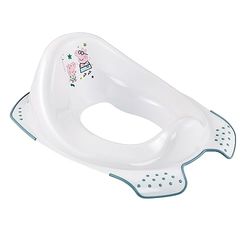 keeeper Adaptador para inodoro Peppa Pig, De 18 meses a 4 años aprox, Antideslizante, Ewa, Blanco Nordic