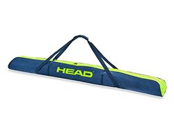 HEAD - Bolsa de esquí Simple (Azul Marino/Amarillo), Azul Marino/Amarillo, Talla única, Bolsa de esquí
