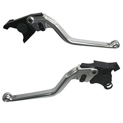 ACCOSSATO Paire de leviers gris pour Suzuki Gsx 1250 F/SA/ABS de 2010 à 2016 (CC 1250)