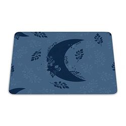 Bonamaison, Rectangle Pop Art Digital Printed Mouse Pad, Non-Slip Base, for Office and Home, Size: 22 x 18 cm