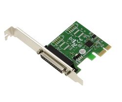 KALEA-INFORMATIQUE Tarjeta controladora PCI Express PCIe Paralelo IEEE1284 LPT con chipset ASIX. Soporte SPP ECP y Soportes Low y High Profile.