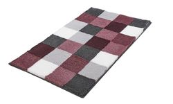 Kleine Wolke Caro - Tappetino per Bagno, Rosa Antico, 70 x 120 cm