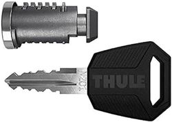 Thule Cilindro + Chiave in Acciaio N230, Unisex-Adulto, Multicolore (Multicolore), Taglia Unica