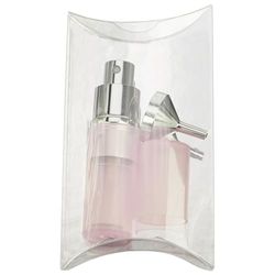 Fantasia - Vaporisateur de parfum pour voyage - 8 ml - Rechargeable avec entonnoir rose - Flacon de parfum vide - Flacon vaporisateur de parfum