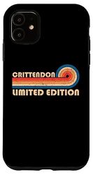 Carcasa para iPhone 11 CRITTENDON Surname Retro Vintage 80s 90s Birthday Reunion