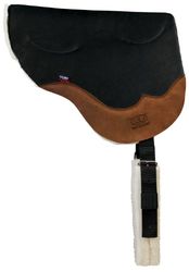 Weaver Leather Stacy Westfall Gel Ultrasuede Bareback Pad Nero