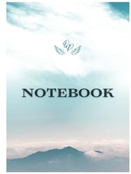 QP Lined A4 Notebook 160 Pages - HardCover - Cloud