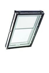 Original Roto Blackout Roller Blind ZRV Almost Complete Blackout Guide Rail Silver for Roto Roof Windows Series Designo R4/R7 and Classic 43/73 With Size 094/140 | 09/14 White