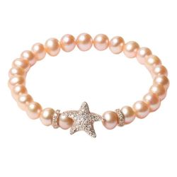 Lancaster Armband JLA-BR-STAR-2-PE JLA-BR-STAR-2-PE merk, Standaard, Niet-Edelmetaal, Geen edelsteen