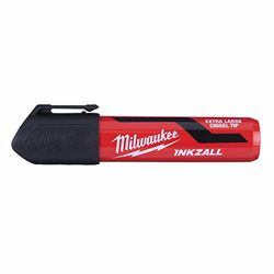 Milwaukee INKZALL XL Chisel Tip Marker Black, (4932471558)