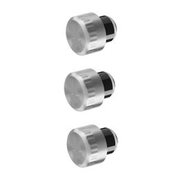 FLSK FLSK PLSK Space Spool COOL 3-Pack pour 750 ml / 1000 ml Argent 750/1000 ml