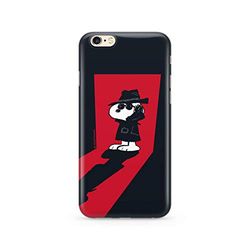 ERT GROUP Estuche para iPhone 6 Plus Snoopy Original con Licencia Oficial, Carcasa, Funda, Estuche de Material sintético TPU-Silicona, Protege de Golpes y rayones