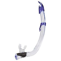 SEAC Fast Tech Tubo com de silicone, adulto unissexo, transparente/azul