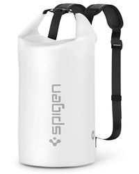 Spigen Aqua Shield waterdichte tas 30L Dry Bag rugzaktas voor strand, zwemmen, kamperen, varen, kajakken -Wit