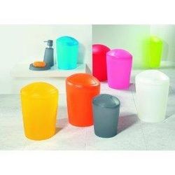 Spirella Poubelle Move 5 l Frosty/Rose 1210467, Blanc, 28 cm