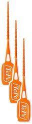 TEPE EasyPick - Stick interdentali + 1 contenitore tascabile, per igiene orale, misura XS/S, arancione, 36 pz x confezione (Confezione da 3)