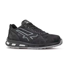 U-Power Red Lion Carbon, sapatos de segurança unissexo, leves, flexíveis, de couro anti-perfuração, com inserção Infinergy, com biqueira de alumínio, cinzento 47
