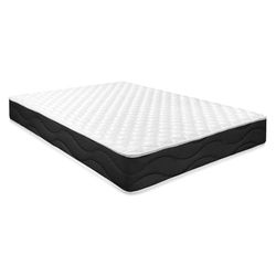 Homey - Colchón Viscoelástico Sleep Pro Reversible (Cara Invierno-Verano) Firmeza-Dureza Media-Alta, Grosor 20cm, Antiácaros, Antibacerias e Hipoalergénico, 150x190