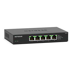 NETGEAR Switch Ethernet Unmanaged Multi-Gigabit 5 porte Multi-Gigabit MS305 - porte multi-gigabit da 1G/2,5G, montaggio su scrivania o a parete