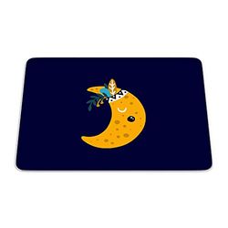 Bonamaison, Rectangle Pop Art Digital Printed Mouse Pad, Non-Slip Base, for Office and Home, Size: 22 x 18 cm