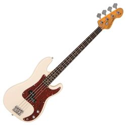VINTAGE V40 SERIE COASTER BASSO CHITARRA - VINTAGE WHITE