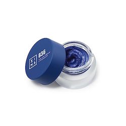 3ina MAKEUP - The 24H Cream Eyeshadow 836 Dark blue Longwearing & Waterproof Fast Drying Formula Creamy Texture Highly Pigmented Matte and Shimmer Finish Vegan Cruelty Free, 3 g (Pack of 1)