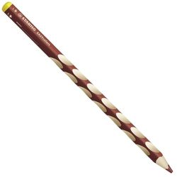 STABILO Easycolors Colouring Pencil 1 Ergonomic Left-Handed Pencil Brown