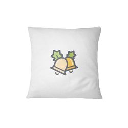 Bona Basics, Funda de cojín Decorativa, decoración del hogar, para sofá, cafetería, Tamaño: 60x60 cm, Color: Blanco