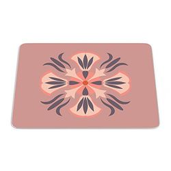 Bonamaison, Tapis de Souris Rectangle Imprimé Numériquement, Fond Antidérapant, pour Bureau et Maison, Taille: 22x18cm