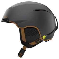 Giro Snow Jackson MIPS Casques de Ski pour Hommes, Métallisé Coal/Tan 22, L