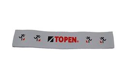 Topen Nastro per Capelli S, Sport, Bianco