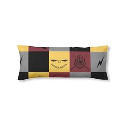 BELUM | Taie d'oreiller 100% Coton Hogwarts Carreaux 50 x 80 cm, taie d'oreiller Douce, taie d'oreiller de différentes Tailles