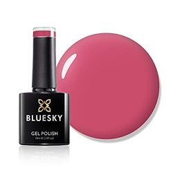 BlueSky 80505 Tropix - Smalto gel per unghie, luminoso, rosso, a lunga durata, resistente alle scheggiature, 10 ml (richiede un'asciugatura sotto lampada UV LED)