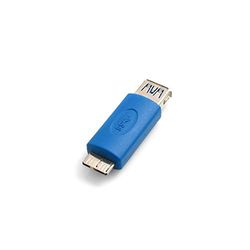 SYSTEM-S USB 3.0 Micro B stekker naar USB 3.0 type A ingang OTG On The Go Host converter adapterkabel