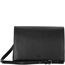 BREE Mujer Issia 1, Black Plas. Chain, Sh. Bag W18 Bolsa de hombro Negro (Black), Negro (Black), 24x11x32 cm (B x H x T)