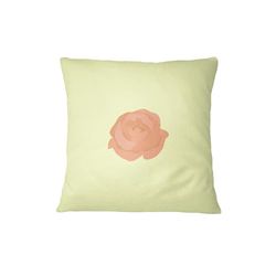 Bona Basics, Funda de cojín Decorativa, Funda de cojín Decorativa, decoración del hogar, para sofá, cafetería, Tamaño: 60x60 cm, Color: Amarillo Claro