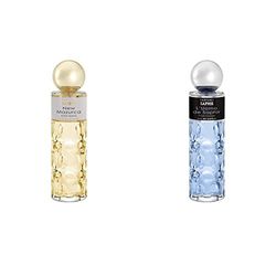 PARFUMS SAPHIR Mazurca - Eau De Parfum Con Vaporizador Para Mujer, One size, 200 ml & L´uomo - Eau de Parfum con vaporizador para Hombre - 200 ml