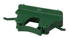 Vikan Hygiene 1017-2 Wall bracket 1-3,green, full colour, 16cm / 5