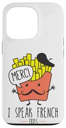 Parlo Patatine Fritte Donne Cartone Animato Carino Kawaii Cibo Merci Custodia per iPhone 13 Pro