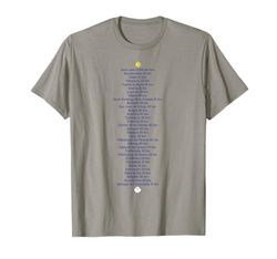 Camino de Santiago Regalo Etapas del Camino de Santiago Camiseta