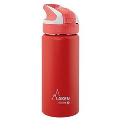 Lusy Reusable Thermal Bottle Summit yeStainless Simbi ine otomatiki cap uye yekuchengetedza kuvharwa, 500ml, tsvuku