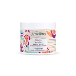 ACTIVILONG - Masque Sorbet Tendre Passion - Cheveux Ondulés, Bouclés, Frisés et Crépus - 98% d'ingrédients d'origine naturelle - Sans Silicone - Sans Huile Minérale - Made in France - 300 ml
