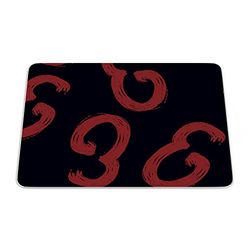 Bonamaison, Rectangle Pop Art Digital Printed Mouse Pad, Non-Slip Base, for Office and Home, Size: 22 x 18 cm