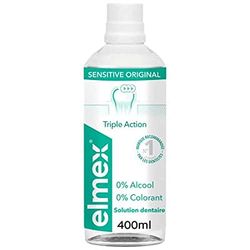ELMEX ELMEX Sensitive Original - 3x doskonała ochrona przed próchnicą - fluorek amin - bez barwników - łagodzi wrażliwość na zęby, pełna pielęgnacja jamy ustnej w wieku 30 lat