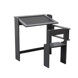 ARANAZ S.L. MANUFACTURAS DE LA MADERA Pupitre Składana tablica szara, 67x68x65