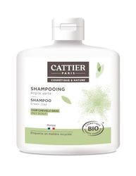 Cattier champô couro cabeludo oleoso com argila verde - 250 ml