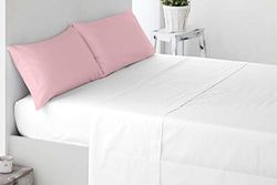 Miracle Home. Fronhas, 2 unidades, 85 x 45. Cama 150, rosa