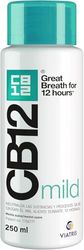 CB12 Enxaguar na boca - combate a causa principal do mau hálito - efeito cientificamente testado durante 12 horas - 250 ml menta suave
