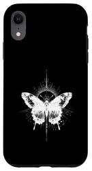 Gothic Butterfly in Alt Aesthetic for Emo and Goth Girls Case for iPhone XR